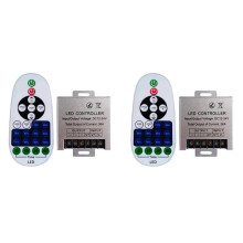 2X Dimmer Fern Bedienung GroßE Macht 360W LED Box Controller für Einfarbiges LED Streifen Licht DC12-24V Dimmen 23Taste IR Fern Bedienungskit