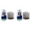2X Dimmer Remote  Power 360W Led Box Controller for Single Color Led Strip Light DC12-24V Dimming 23Key IR Remote Kit 1