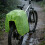 Rainproof Bikes Panniers Protector Cover Tear Resistant-Green 5