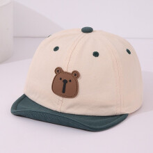 (StyleU)Toddler Childrens Cotton Cap With High Crown Design And Sunshade For Outdoor Activity