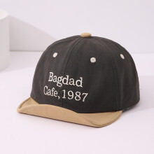 (StyleC)Toddler Childrens Cotton Cap With High Crown Design And Sunshade For Outdoor Activity