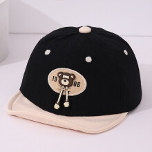 (StyleJ)Toddler Childrens Cotton Cap With High Crown Design And Sunshade For Outdoor Activity
