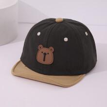(StyleW)Toddler Childrens Cotton Cap With High Crown Design And Sunshade For Outdoor Activity