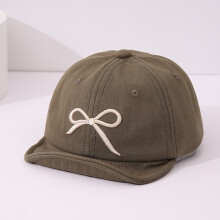 (StyleS)Toddler Childrens Cotton Cap With High Crown Design And Sunshade For Activity Outdoor