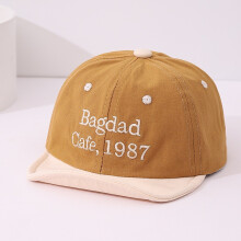 (StyleE)Toddler Childrens Cotton Cap With High Crown Design And Sunshade For Outdoor Activity