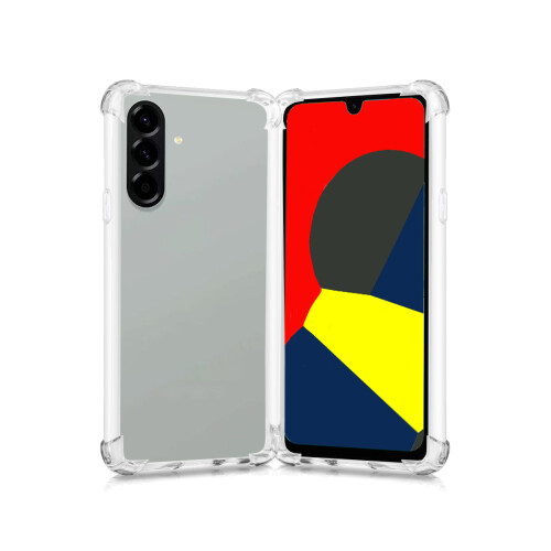 (Clear) For Samsung Galaxy A37 Silicone Gel Cover Case 2