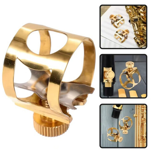 Altos Saxophone Ligature Fastener Replacement Flute Head Clamp 1