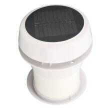 DC12V RV Roof Exhaust Fan Noiseless Solar Powered Vent for Campers Ships Yachts Solar Roof Exhaust Fan RV Roof Vent Fan