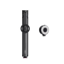 SK-21 Magnetic Auto-Open Tripod with LM23 Fill Light 8-Section Pole 1.8m Extension Travel Vlogging Quick Release