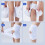 Knee Brace Support with Side Stabilizers Shock Absorption-1 L 5
