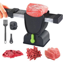 Fresh Meat Slicer Knife Set - 17-in-1 Adjustable Meat Cleaver,Manual Meat Cutter for Meat Slicing, Cutting
