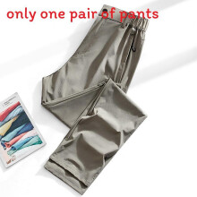 (Khaki,3XL)Leichte Herren Quickdry Nylon Freizeithose mit hoher Elastizität Outdoor für