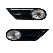 1 Paar Zijspatbordknipperlichten voor voor Cooper R55 R56 R57 R58 R59 07-15 63137260201 63137260202 Lamp B