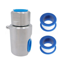 1/2" Stainless Steel High-Pressure Hose Reel Swivel Fitting Joint with Grease Fitting and Bearing Swivel Mechanism
