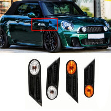 1Pair Side Lamp Assist Turn Signal for Cooper R55 R56 R57 R58 R59 07-15 63137260201 63137260202 A