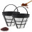 Reusable Coffee Filter Basket,2 Pack Cone Coffee Maker Filter 4 Coffee Filter for  CFP301 CFP201 Coffee Accessories 1