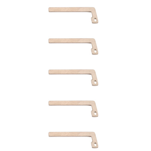 5PCS Car  Remote Emergency Key Blade for  E5 Replacement Spare Key 1