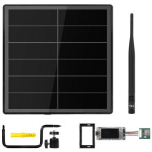 5-W-Meshtastic-Solar-Kit für Entwicklungsboard mit Mesh-Knoten T114 GPS-Modul, Energiesparendes Solar-Mesh-Netzwerk, 915 MHz