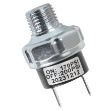 12/24-V-Kompressordruckschalter A: 170-200 PSI - 1/4 NPT / B: 120-150 PSI - 1/8 NPT für Drucklufttank-Anschlüsse B