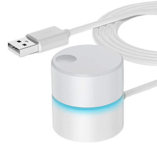 Computer Volume Control Knob Extended Cable USB Audio Adjustment Button Desktop Work Home Study Indoor Management