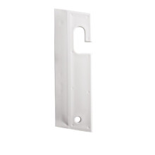 Silicone Shower Squeegee for Bathroom Glass and Mirror, Flexible Blade, NonSlip Grip, 2 Pack White