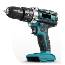 25+3 Torque Electric Impact Drill 60N.M Cordless Screwdriver Drilling Househeld Tool Set for 18V Battery Pin