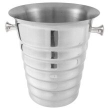 5L Stainless Steel Ice Bucket for Wine, Beer, Champagne - Ideal for Bars, Restaurants, Hotels