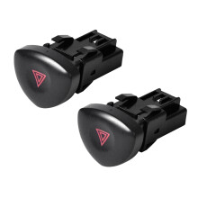 2X Hazard Warning Emergency Light Button for Clio 2 MK2 1998 ONWARDS 8200060036 - 8200442723