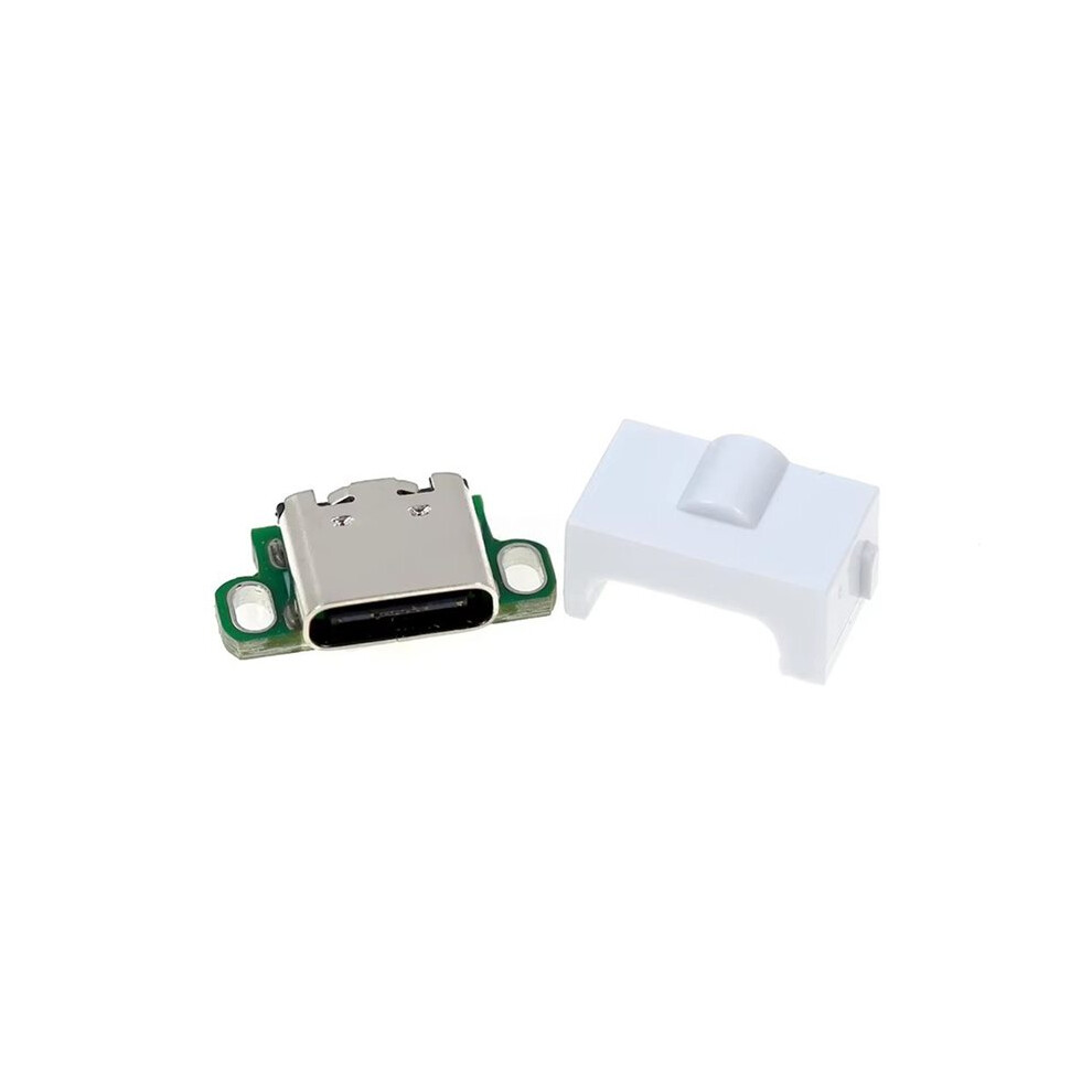 Photos - Console Accessory Charging Port with Cover Shell for Gameboy Advance SP Charging Socket to USB-C USB Type-C Port Interface White