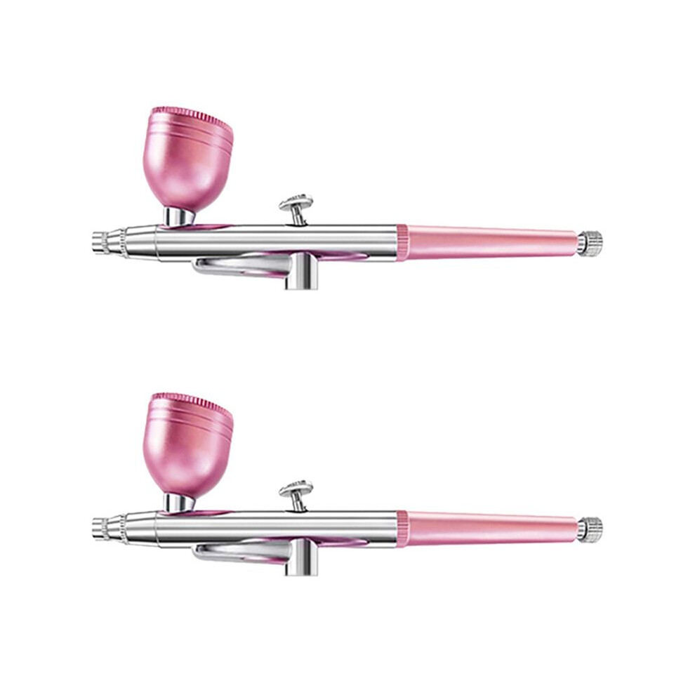 2X Portable Single Action Airbrush 0.3Mm Nozzles Spray Airbrush Pen For Model Cake Nail Car Painting Beauty Inkjet- 6032950607408