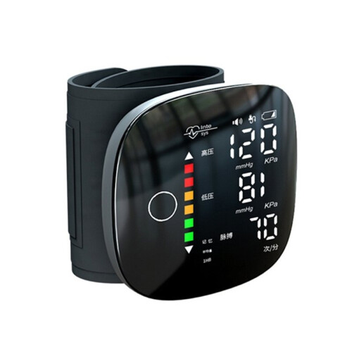 USB Oplaadbare Bloeddrukmeter, Polsbloeddrukmeter, Slimme Bloeddrukmeter met Touchscreen