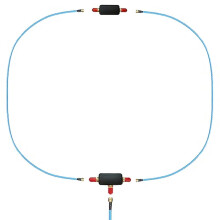 Portable Passive Magnetic Loop Antenna Receivers Shortwave Listening Compact Travel Friendly Low Noise Indoor Outdoor