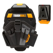 TOUGHBUILT TB-CT-20-L Large Drilling Tool Bag, 13 Pockets, High Capacity, Heavy-Duty Riveted Reinforced Construction,