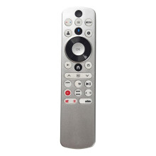 Replacement Remote Control for AQUA HTR-U33G Voice TV Television Wireless Voice Control TV Remote Controller