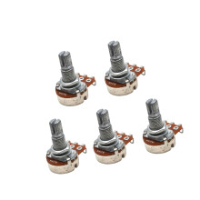 5-teilige Potentiometer für E-Gitarre, 18-mm-Töpfe,-Ton25K