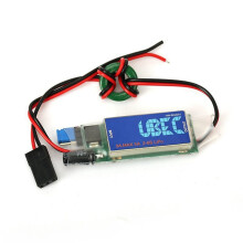 UBEC Module 3A Receiver External Voltage Regulator BEC Full Shielding Antijamming Switching Regulator for RC FPV Drone