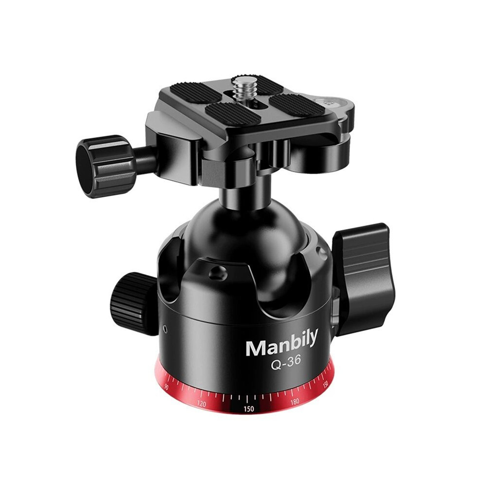 Manbily 36Mm Low Tripod With 1/4" To 3/8" Screw Quick-Release Plate For Camera Monopod Camcorder Camera Tripod 6033314491107