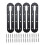 2/4Pcs Slide Track Rail Bracket Kayak Low Profile-4 pieces 1