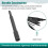 Bit Driver Extender Add- Accessory for Multi-Tools,1/4inch Hex Bits Adapter for ,Surge,Wave 6