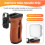 Camera Side Handle Grip for // DSLR Camera Cage Left Right Side Wooden Handgrip with Cold Shoe 7