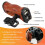 Camera Side Handle Grip for // DSLR Camera Cage Left Right Side Wooden Handgrip with Cold Shoe 8