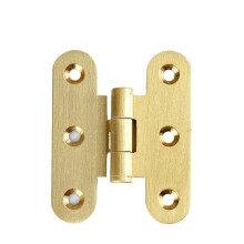 64mm Brass Furniture Hinge Adjustable Vintage Design for Cabinet Box Noise Reduction Smooth Motion