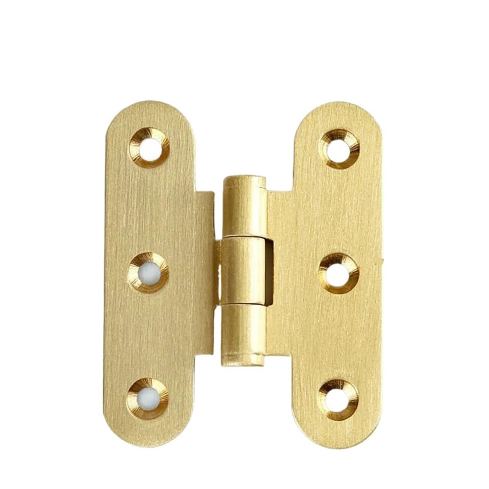 64Mm Brass Furniture Hinge Adjustable Vintage Design For Cabinet Box Noise Reduction Smooth Motion 9330225291244