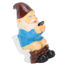 Outdoor Resin Halloween Garden Gnome Statue