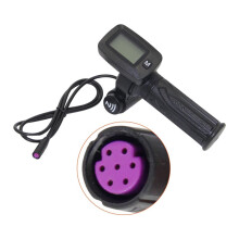 48V Electric Bike Throttle Grip LCD Display M Gear Button Grip with NFC for Tuttio Soleil01 Electric Bike