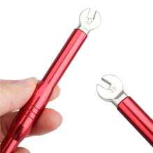 Spoke Wrench Tool, 3.5mm and 3.7mm Spoke Key for Bike Wheel Truing and Repair,Aluminum Spanner for Cycling Maintenance