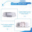 For  V100 PG199 A100-SXM2 Connector  Card  Copper Water-Cooled  Performance Cooling Block 4
