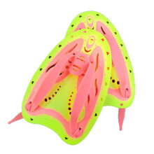 Light Weight Swim Training Hand Paddles-yellow orange. aldult