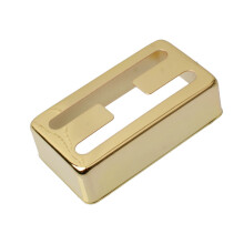 Guitar Pickup Cover H Shape Metal Shell Pickup Cover-Golden
