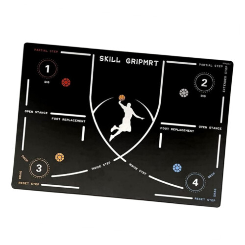 Tapis de pas de contrôle de Dribble, tapis d'entraînement-Type C